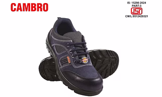 Cambro Suede Leather Safety Shoes