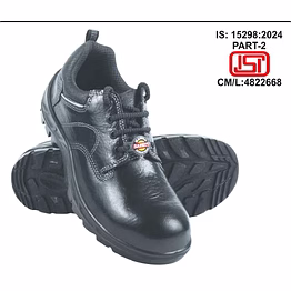 flyer safety shoes – leather with pu sole