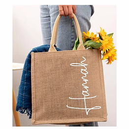 jute shopping bag