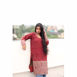 the applique kurti