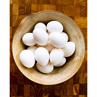 table eggs