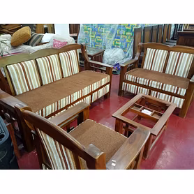 Wooden Sofa Set