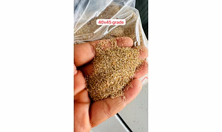 washed silica sand