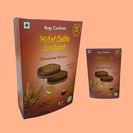 just eat millet delite ragi sandwich cookies