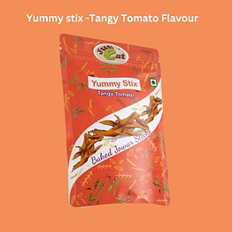 yummy stix - baked jowar cookies tangy tomato flavour