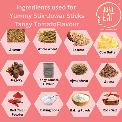 Yummy Stix - Baked Jowar Cookies Tangy Tomato Flavour-2