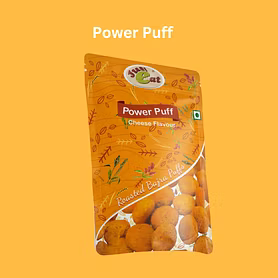 Power Puff -Roasted Bajra puff