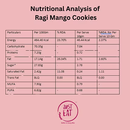 Mango Bliss - Ragi Cookies Mango Flavour-4