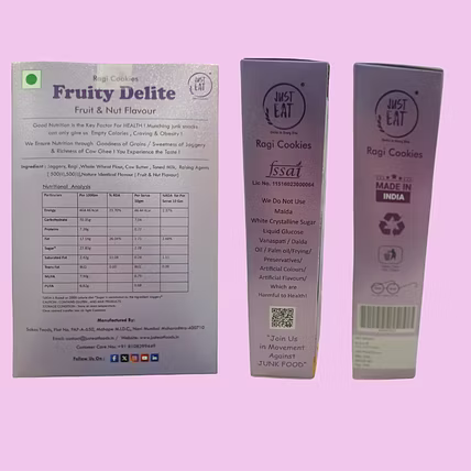 Fruity Delite - Ragi Cookies Fruit &amp; Nut Flavour-2