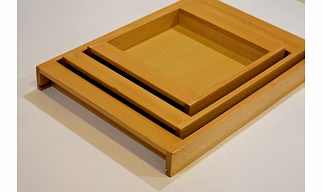 The Maple Torei- Wooden Tray set of 3