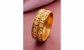 Dye Gold Plated Bangle