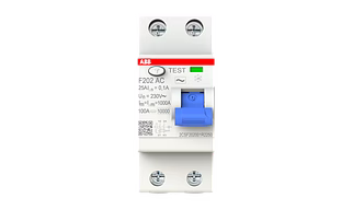 25A 100MA DP RCCB Make  ABB FB202 AC-25/0.1