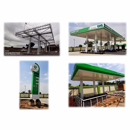 gas station canopies