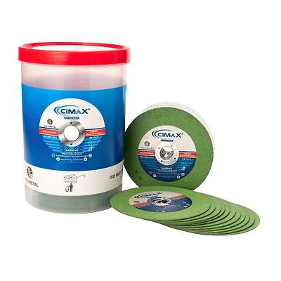 4" Cimax Green Single Net Abrasive Cutting Wheel