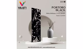 Large porcelain slab