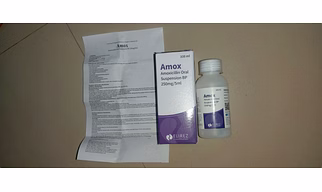 AMOX-250 (AMOXICILLIN 250MG/5ML ORAL SUSPENSION 100ML)