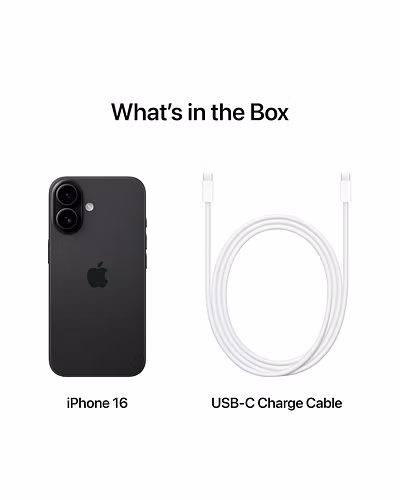 iPhone 16 128 GB: 5G Mobile Phone Black Unlocked-3