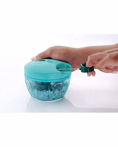 Plastic Manual Vegetable Chopper for Kitchen, Vegetable Cutter for Kitchen, Onion Cutter, Onion Chopper (Multi Colour) (750 ml)-2