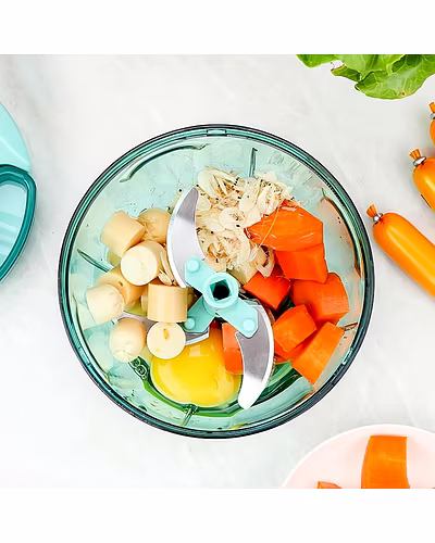 Plastic Manual Vegetable Chopper for Kitchen, Vegetable Cutter for Kitchen, Onion Cutter, Onion Chopper (Multi Colour) (750 ml)-3