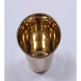 Copper Tumbler Cup I Traveler's Copper Mug for Serving Water I Copper Water Drinking Yoga Glass (Pack of 4)