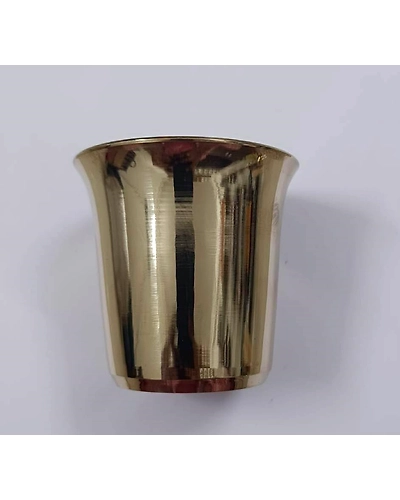 Copper Tumbler Cup I Traveler's Copper Mug for Serving Water I Copper Water Drinking Yoga Glass (Pack of 4)-1