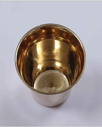 Copper Tumbler Cup I Traveler's Copper Mug for Serving Water I Copper Water Drinking Yoga Glass (Pack of 4)-3