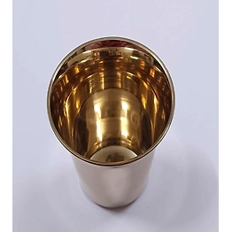 Copper Tumbler Cup I Traveler's Copper Mug for Serving Water I Copper Water Drinking Yoga Glass (Pack of 2)
