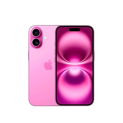 iPhone 16 128 GB: 5G Mobile Phone with Camera Control, A18 Chip and a Big Boost in Battery Life. Works with AirPods; Pink, New,Unlocked-iPhone16128GBPink