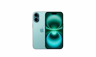 iPhone 16 128 GB: 5G Mobile Phone with Camera Control, A18 Chip and a Big Boost in Battery Life. Works with AirPods; Teal New,Unlocked