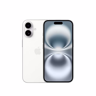 apple iphone 16 128 gb: 5g mobile phone with camera control, a18 chip and a big boost in battery life. works with airpods; white, new,unlocked