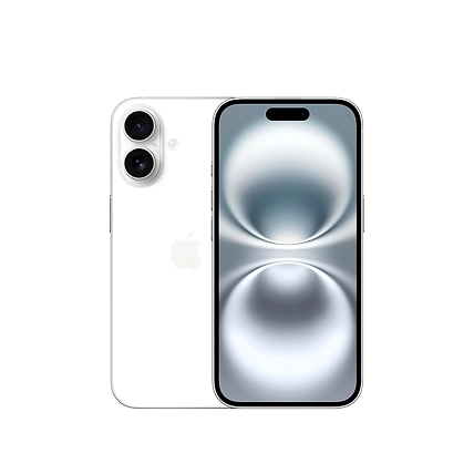 iPhone 16 128 GB: 5G Mobile Phone with Camera Control, A18 Chip and a Big Boost in Battery Life. Works with AirPods; White, New,Unlocked-iPhone16128GBWhite