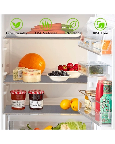 Multipurpose Super Strong EVA Anti-Slip Bathroom Kitchen Cabinet Drawer Shelf Mat Liner Sheets Roll, Fridge Mat, Table Mat, Refrigerator (45cm x 300cm)-4