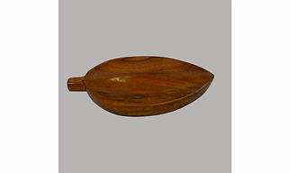Wooden leaf Shape Serving Platter Tray