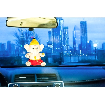 Baby Ganesh Mantra Singing Plush Toy - Small 7 inch (Modi Toys)-3