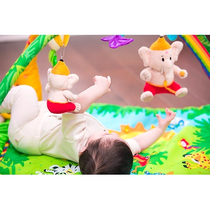 Baby Ganesh Mantra Singing Plush Toy - Small 7 inch (Modi Toys)-5