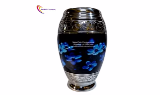 Lily Flower Adult Cremation Urns for Memorial Ashes