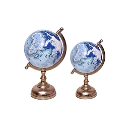 Aluminium Stand with World Globe - AAGB-002