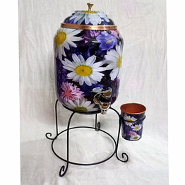 copper water cooler with stand cpbt-003