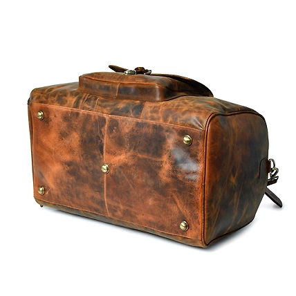 LEATHER DUFFEL BAG-3