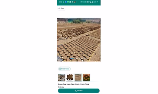 Cow Dung Cake