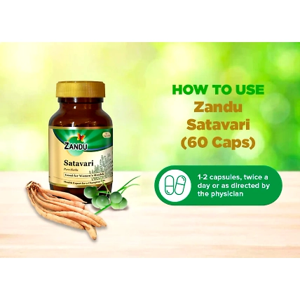 Satavari Capsules (60 Caps)-4