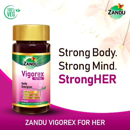 Vigorex For Her Capsules | Remedy for Vigour, Vitality &amp; Performance (60 Caps)-1