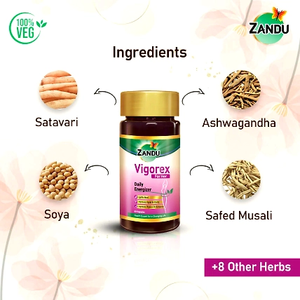 Vigorex For Her Capsules | Remedy for Vigour, Vitality &amp; Performance (60 Caps)-2
