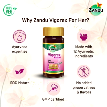 Vigorex For Her Capsules | Remedy for Vigour, Vitality &amp; Performance (60 Caps)-4