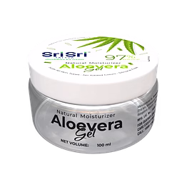 aloevera gel | natural moisturizer, suits all skin types | 100 ml