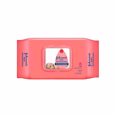 johnson's baby skincare wipes 72's