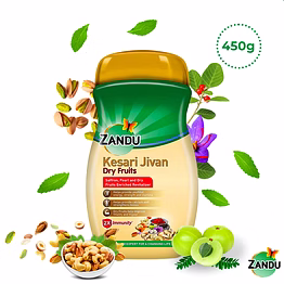 zandu kesari jivan dry fruits chyawanprash for immunity, strength & vitality