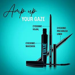 lakme lakmē 9 to 5 eyeconic kajal twin pack