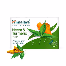 himalaya wellness neem & turmeric soap