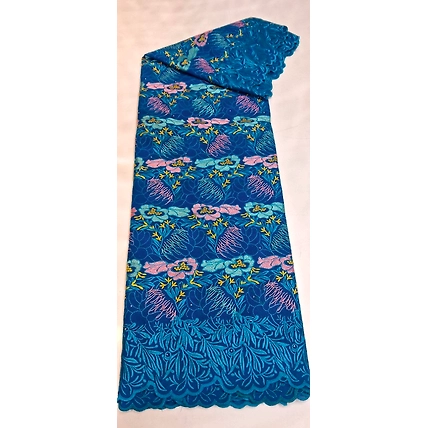 EMBROIDRED SWISS 2*2 VOILE LACE 100% COTTAN-2